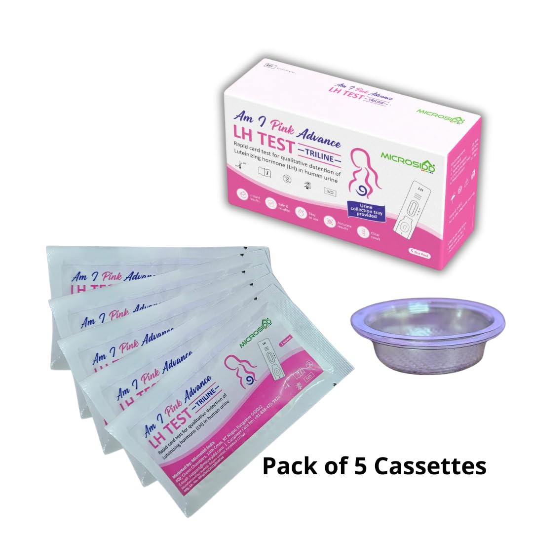 Am I Advanced 3line LH Triline Ovulation Kit for Pregnancy planning (5) 1