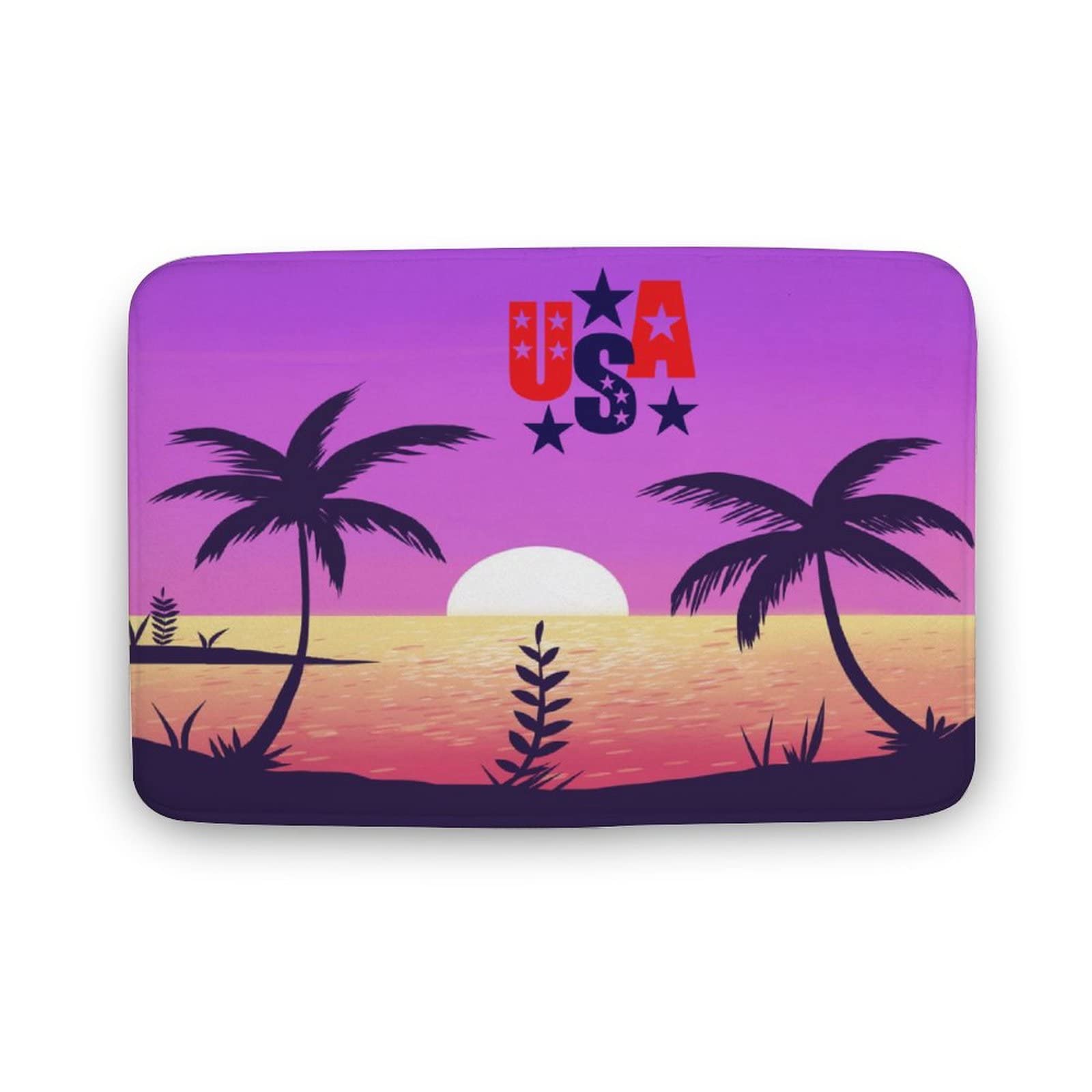 Microfiber Toilet Bath Mat, Contour Shaggy Bathroom Rugs Machine Wash and Easier to Dry Toilet Bath Mat