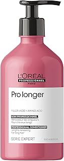 L'Oréal Professionnel Pro Longer Thickening Conditioner - Reduces Breakage & Appearance of Split Ends For Thin & Fine Hair Types, Adds Volume & Shine