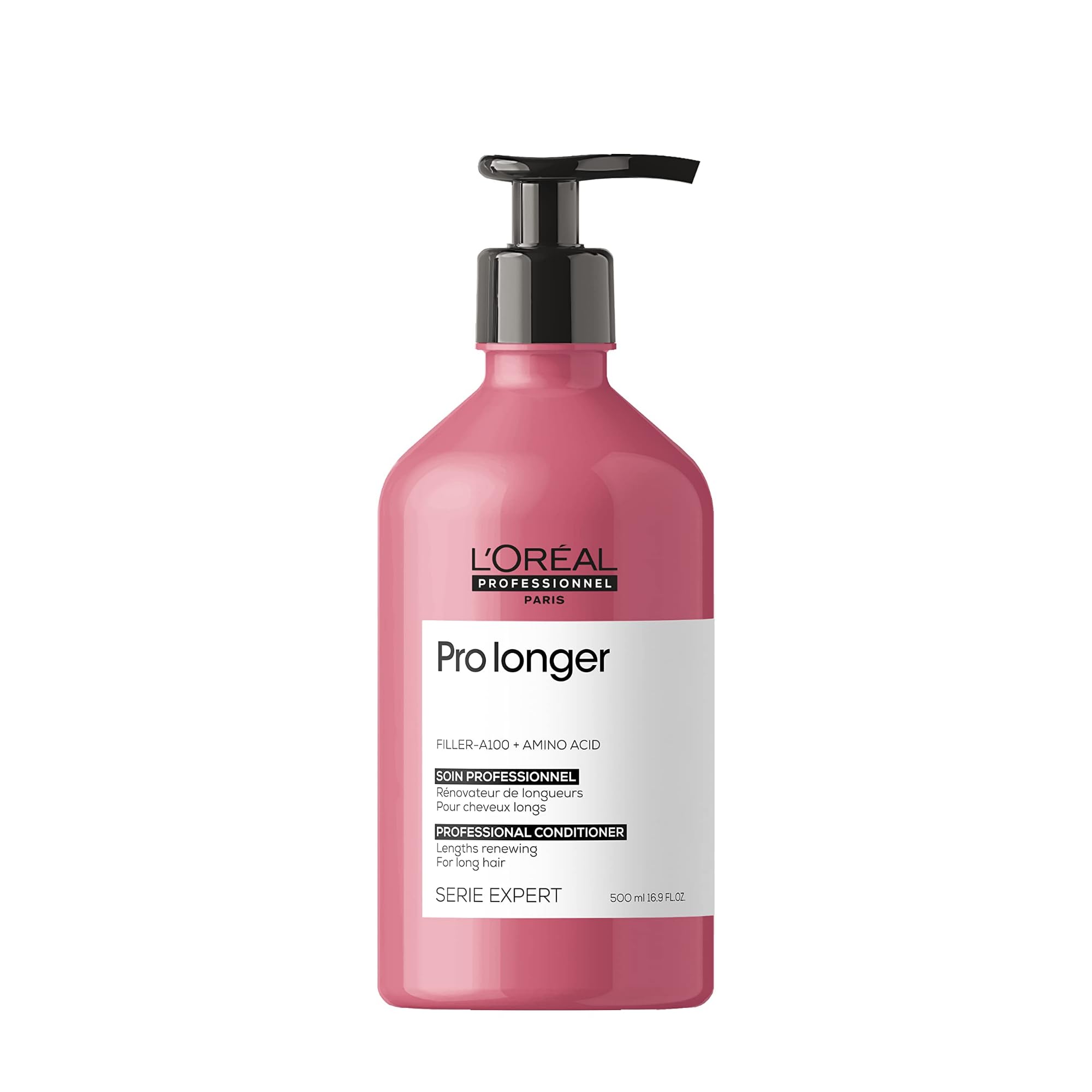 L’Oréal Professionnel Conditioner, With Filler-A100 And Amino Acid for Long Hair With Thin Ends, Serie Expert Pro Longer, 500 ml