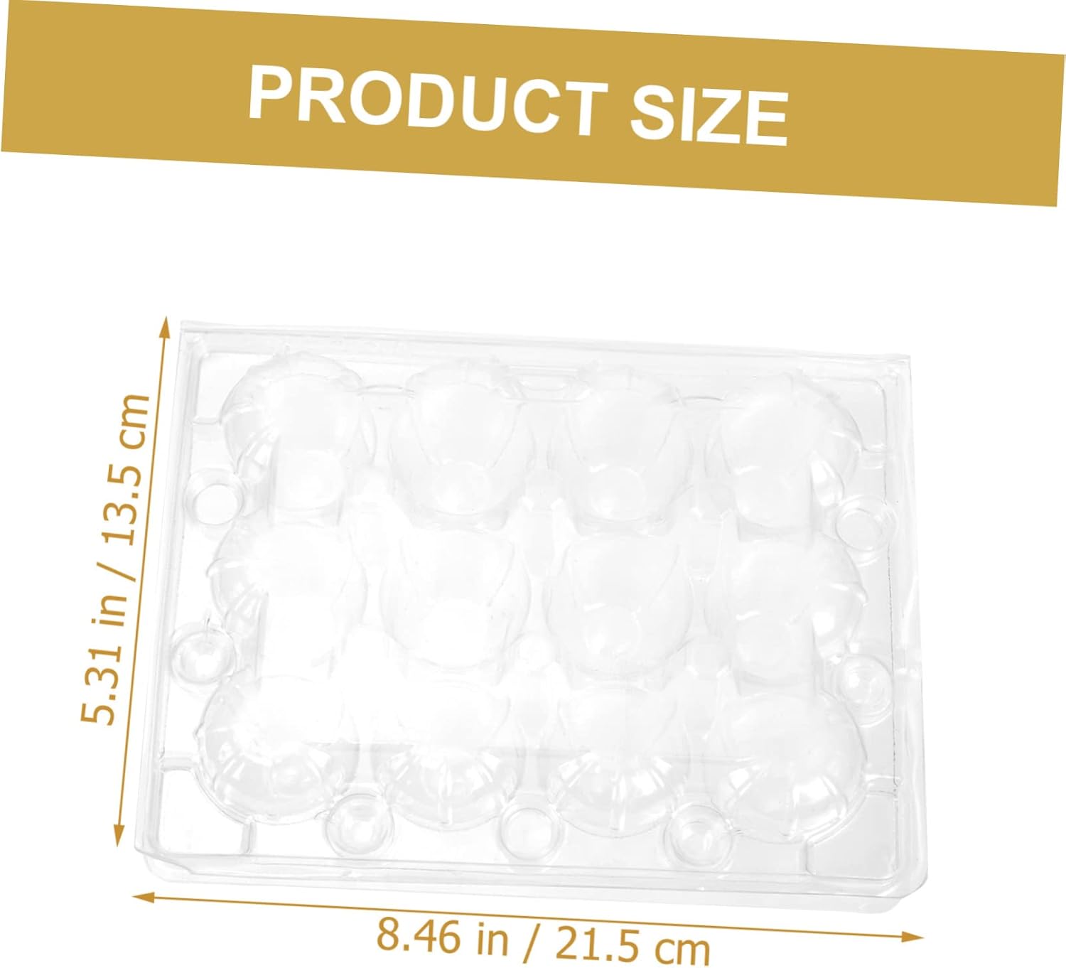 50pcs Quail Egg Cartons Storage Trays Egg Holder Organizer for Kitchen Bulk