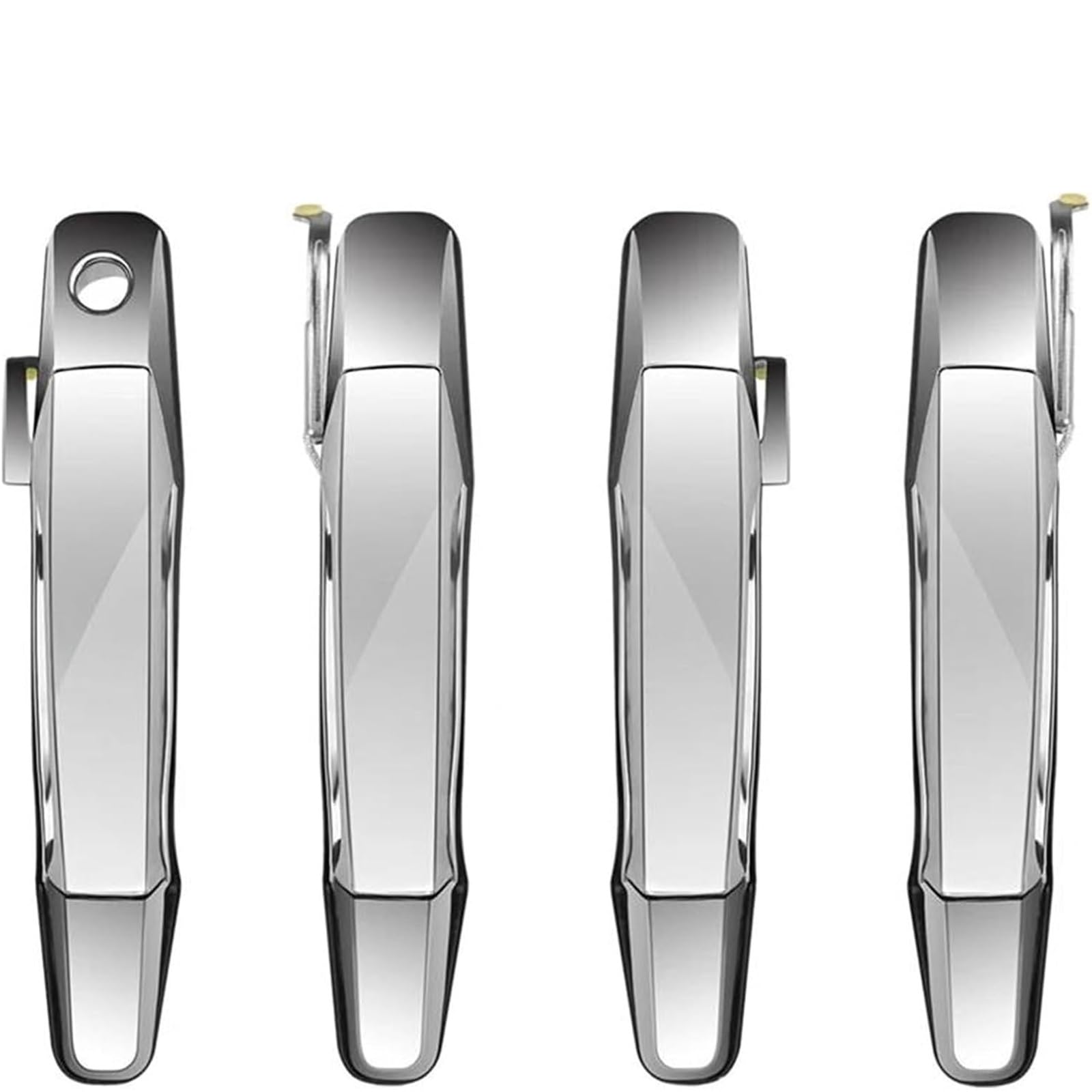 Glymzoi One Color Car Exterior Door Handles Outer Door Handle For Chevrolet Avalanche For Tahoe Silverado For Suburban 2007-2014