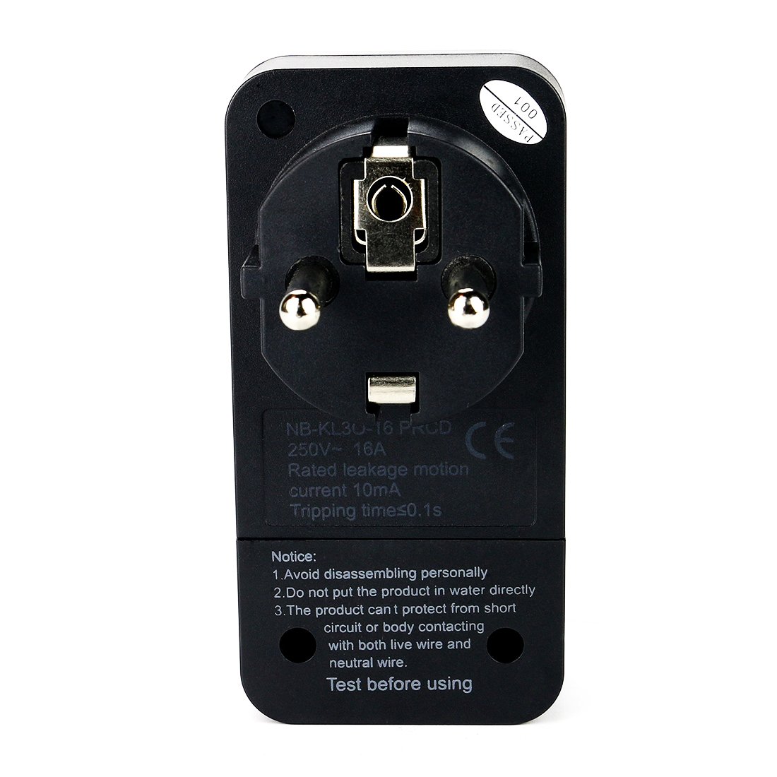 Disyuntor FI (corriente residual) de Oaonan, enchufe de seguridad personal