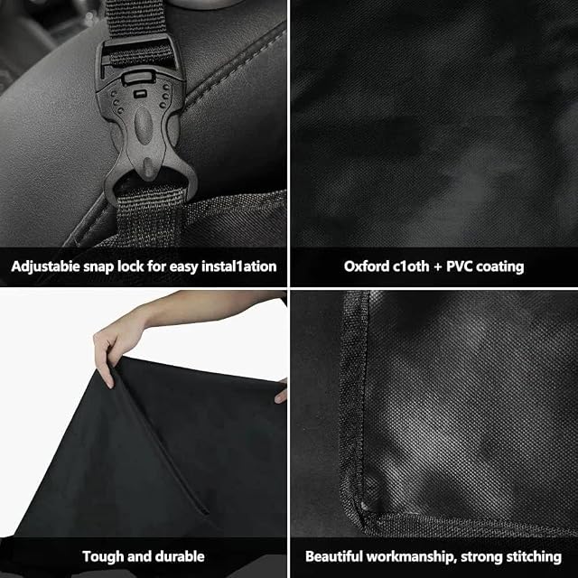 Foto 4 de 6 de Aevorine Manta para Perros - Impermeable para el Asiento Trasero del Coche
