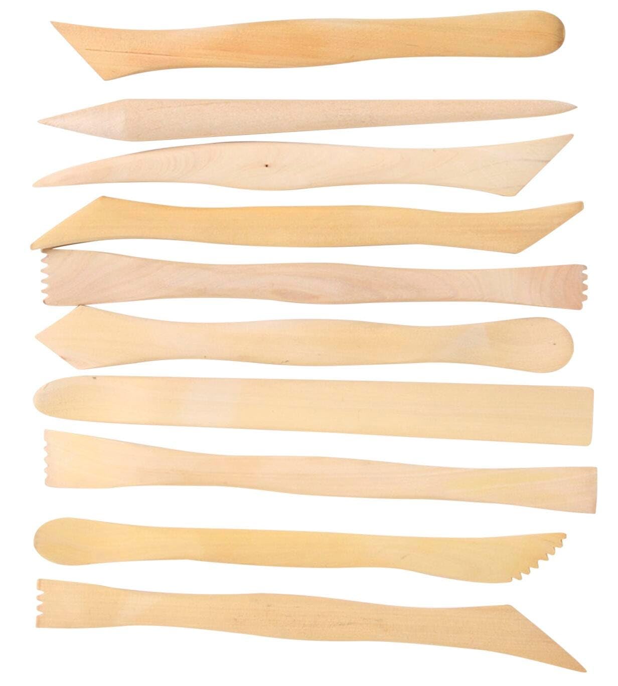 Sax Boxwood Modeling Tools - 6 inches - Set of 72 Includes 6 Assorted Tools
