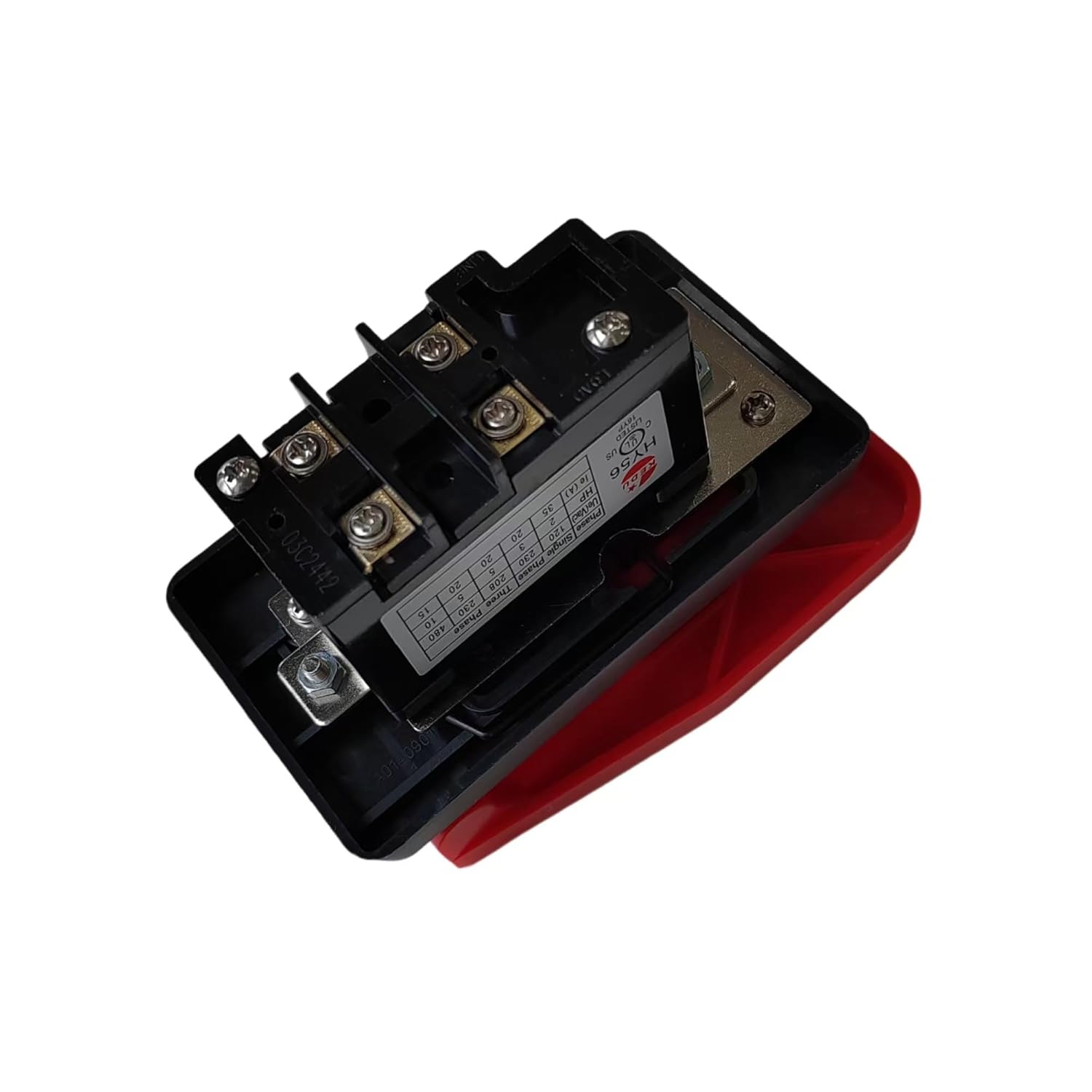 HY56 220V 20A Industrial On Off Large Pushbutton Switch for Table Saw KEDU