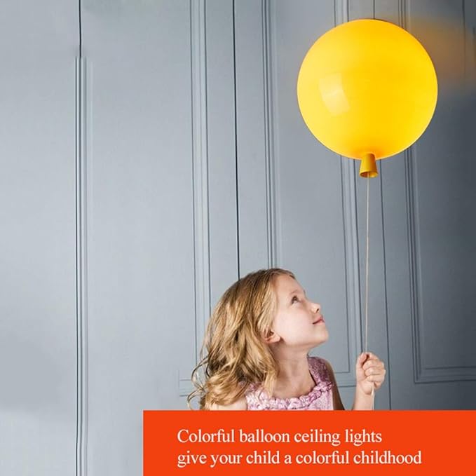 WXTRE Industriële inbouwplafondlamp Nordic Simple Bedroom Ceiling Lamp Leuke Balloon Ceiling Light Princess Room Lighting Boerderij Keuken Eetkamer Slaapkamer Studeerkamer photo 2