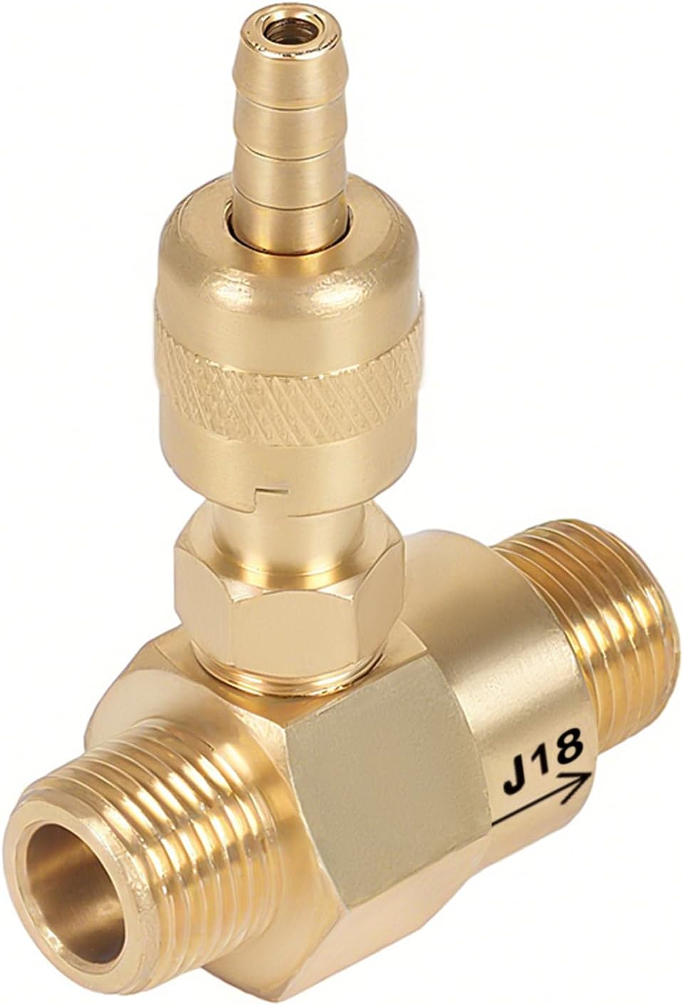 2-3 GPM Pressure Washer Chemical Injector 100774 for General Pump Power Washer Downstream Injector 1.8mm Orifice Max 4500 PSI for 3/8" NPT-M High Draw to 20%
