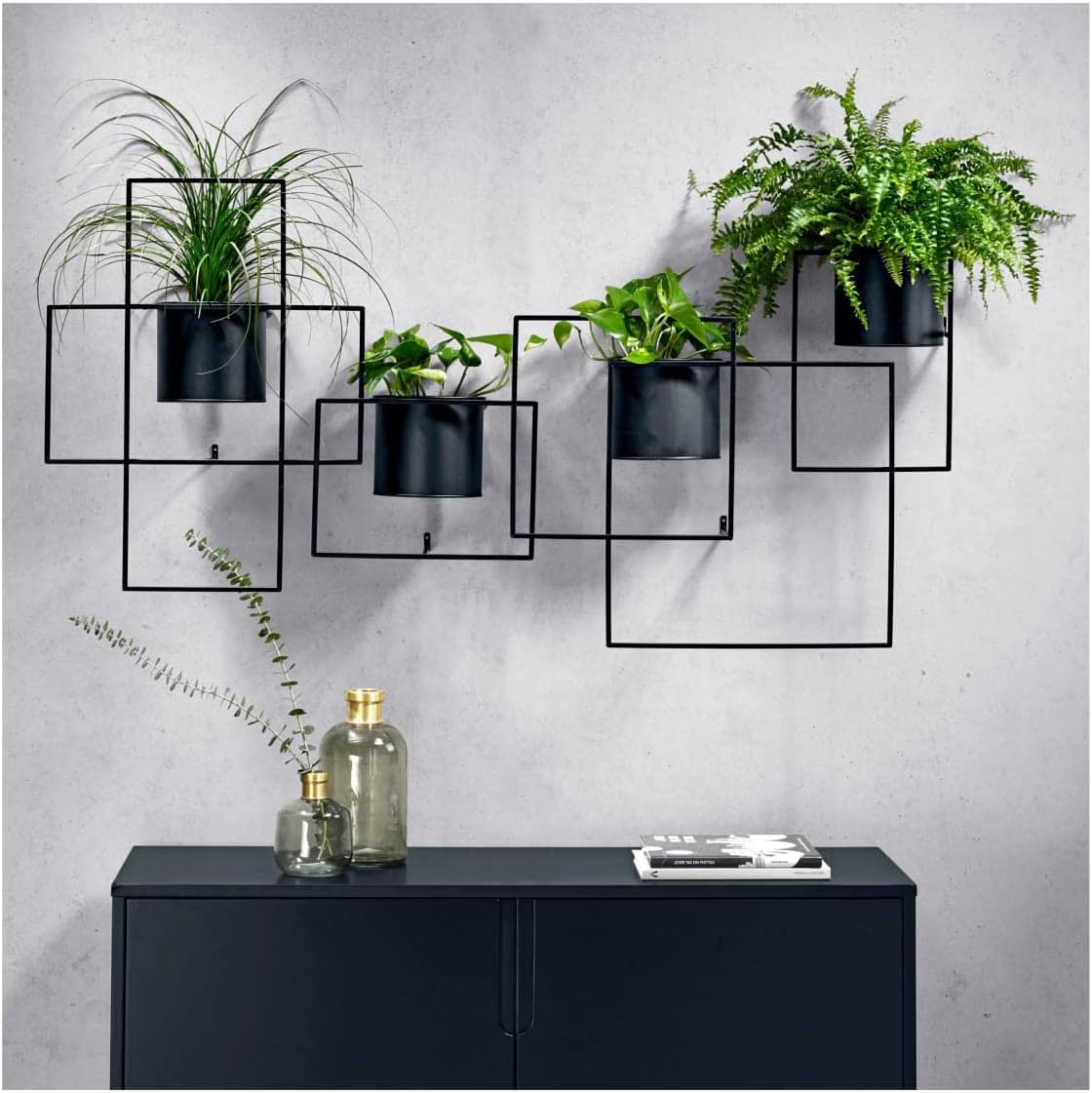 Wand Blumentopf Metall