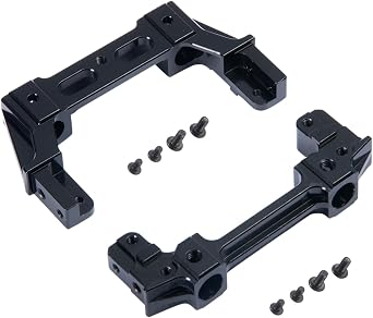 Aluminum Alloy Front and Rear Bumper Mount Bumper Stand Bracket for Axial SCX10 II 90046 1/10 RC Crawler Car Upgrade Parts