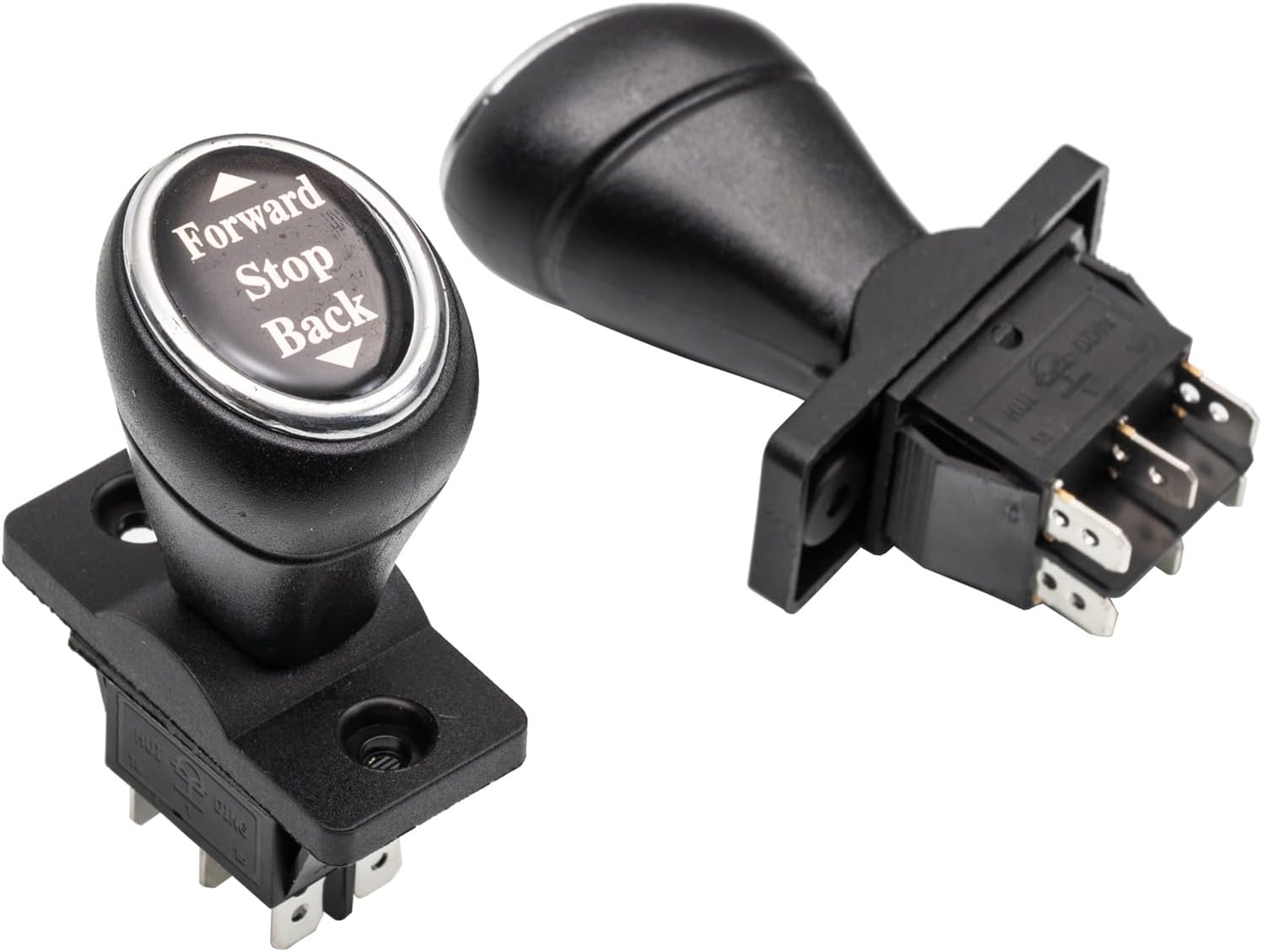 2Pcs weelye Children's Electric Car Joystick Toy Bumper Car Forward Reverse Switch,Children Rotate 360 Degrees Toy Car Push Rod Shift Automatic Reset Switch image 2