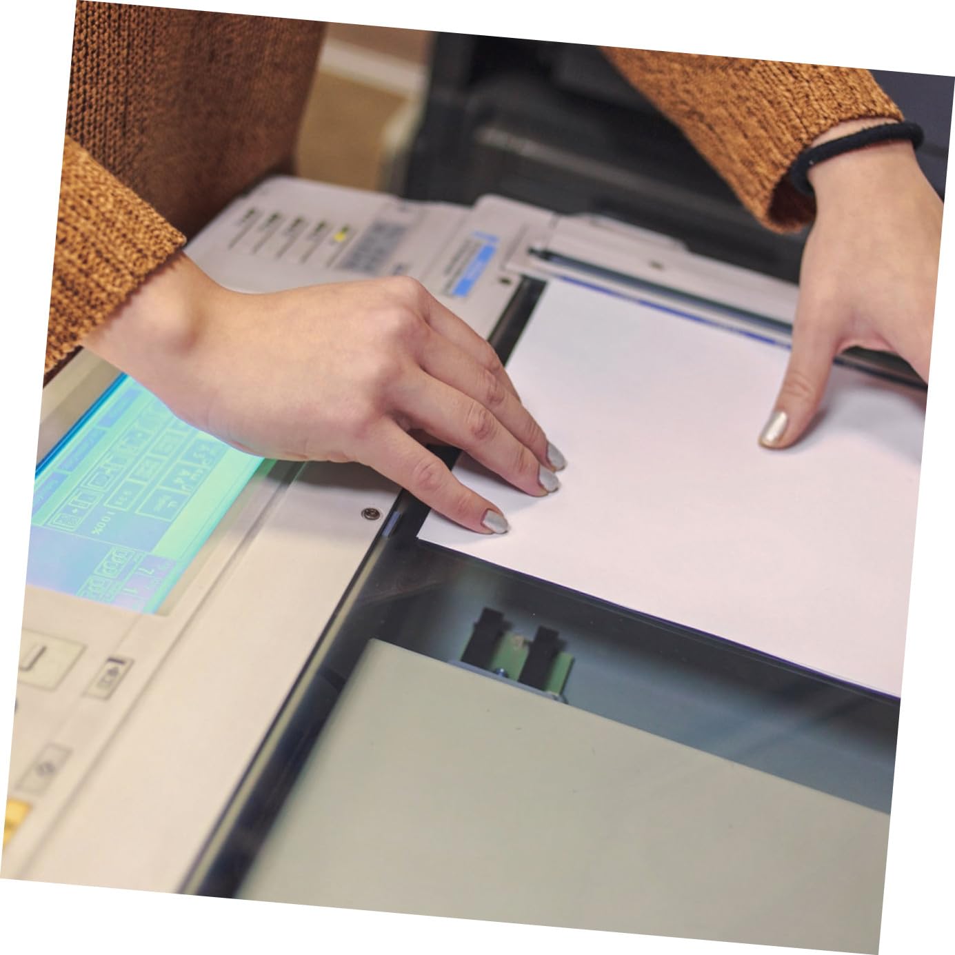 TEHAUX 500fogli Carta per Stampante Bianca di Carta Spessa Multifunzione da Stampa per Fotocopia e Disegno Cartone per Stampa
