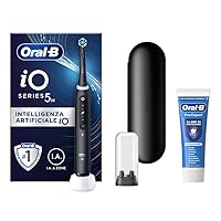 Oral-B Spazzolino Elettrico Ricaricabile iO 5N Nero, 1 Spazzolino Elettrico