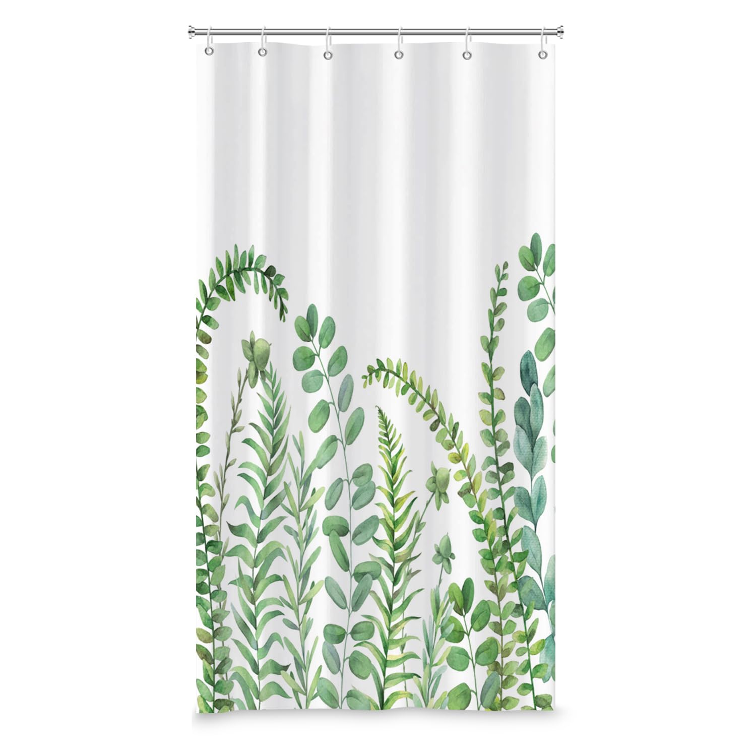 ASDCXZ Green Leaves Shower Curtain 90x180 cm - Image 3