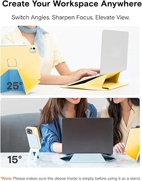 MOFT Laptop Carry Sleeve with Stand &Smart Storage for 14 Laptop for Work