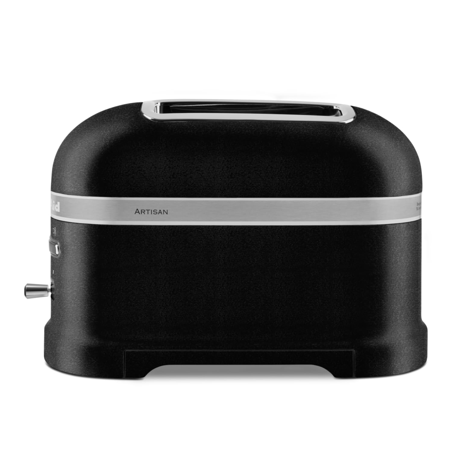 KitchenAid Tostadora de Pan con Doble Ranura Ancha - Artisan - Para Diferentes Tipos de Pan - 7 Niveles de Tostado - Con Rejilla para Sándwiches - Negro