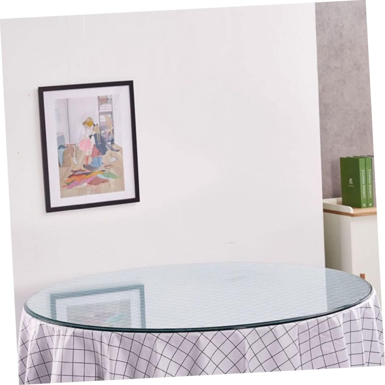 Thickened Tempered Glass Table Dining Table Surface Glass Easy Clean Home Use