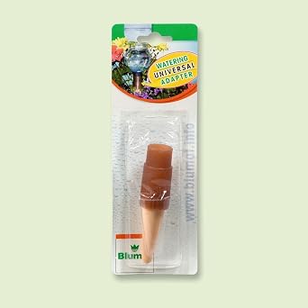 Blumat Plant Watering Devices - Easy Self Watering Planter Insert for Indoor Plants - Bottle Adapter - Prevents Overwatering and Underwatering for Healthy Growth - 1 Pack