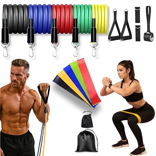 Kit de Exercícios para Treino em Casa