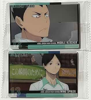 Amazon.co.jp: ハイキュー ウエハース4 金田一勇太郎 国見英