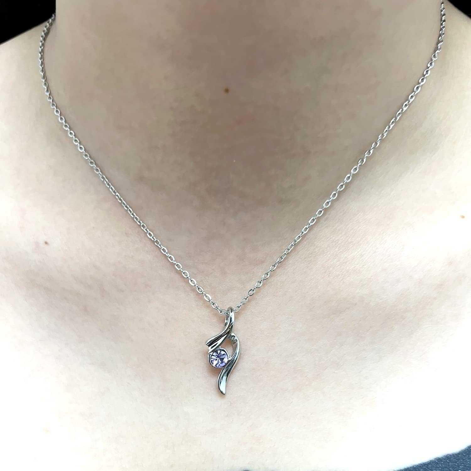 Fashion Simple Necklace Earrings Set Bracelets Jewelry Crystal Pendant for Women Lady Wife Wedding Birthday Party Prom - Image 2