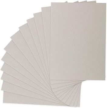 12 x 16 In, 12pcs2mm, Book Boards, Chipboard Sheets, for Binding Covers, Backing and Crafts - Sturdy Alternative to Thin Cardboard Sheets