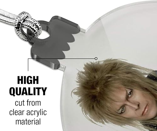 Miniatura 4 de GRAPHICS & MORE David Bowie As Jareth from The Labyrinth - Adorno acrílico para árbol de Navidad