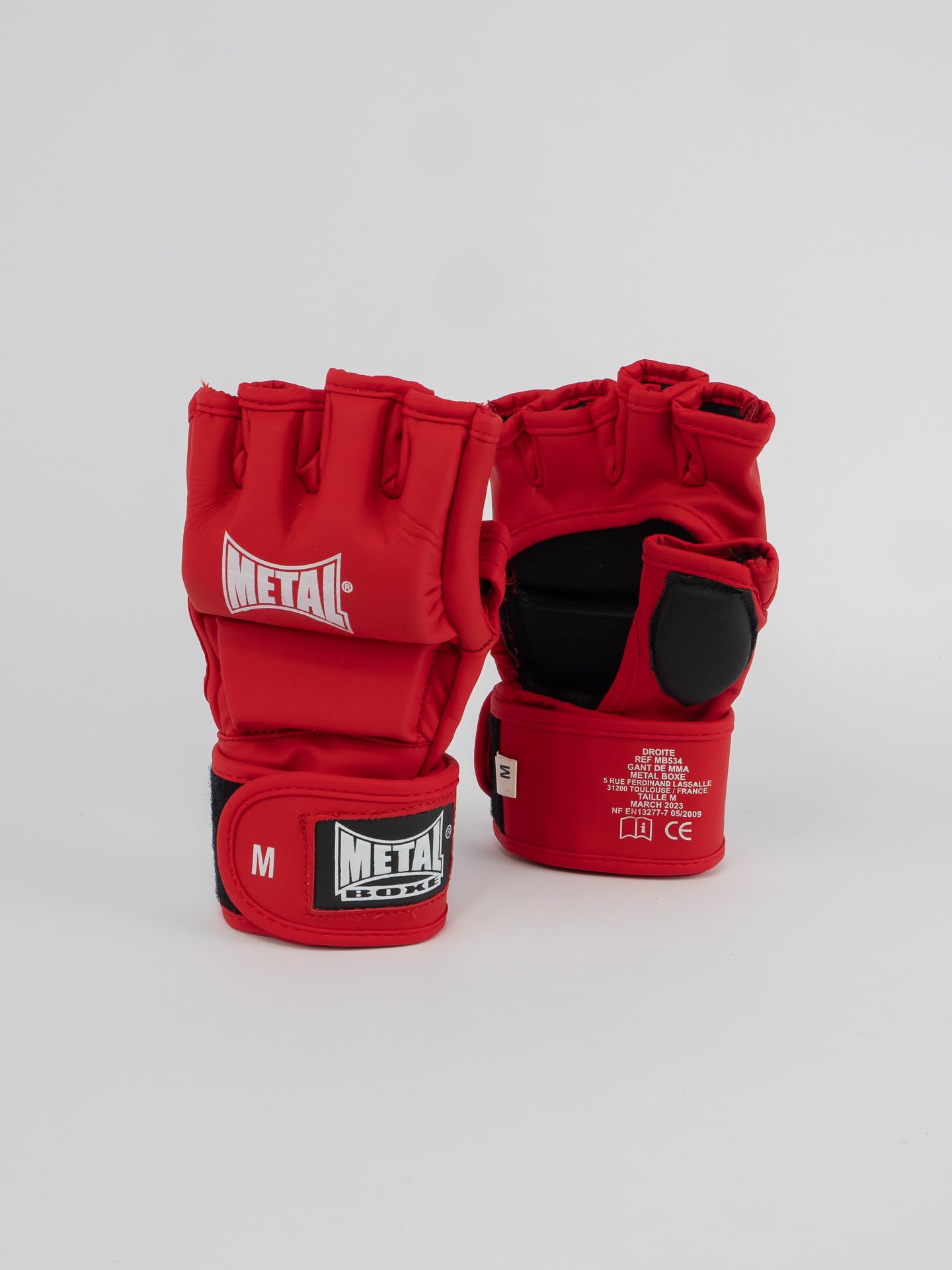 METAL BOXE Gants de Combat Libre