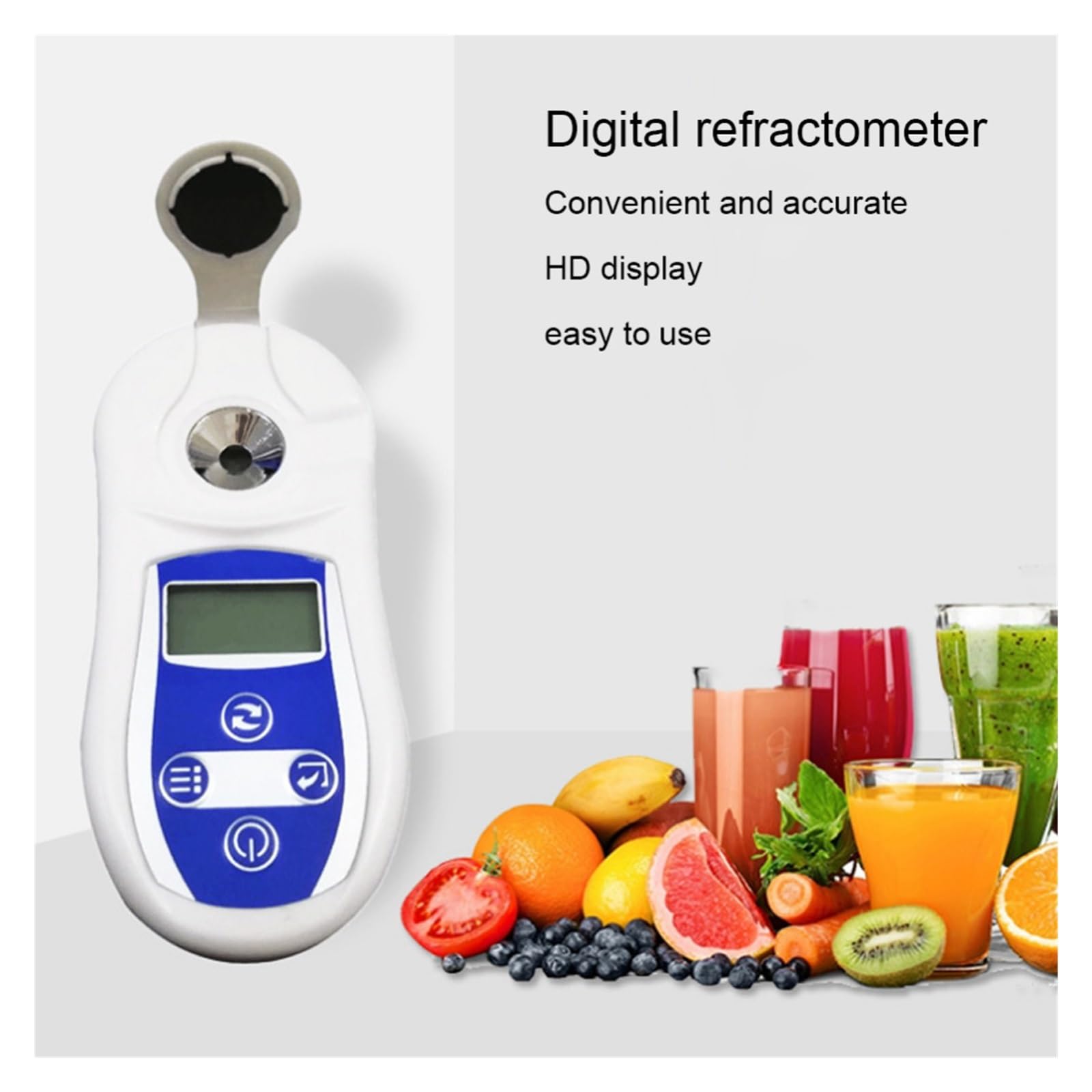 Refractómetro de salinidad Digital 0-28.0% PAL-104 Probador de salinidad for Alimentos, Pesca, investigación científica,MedicióN De PrecisióN