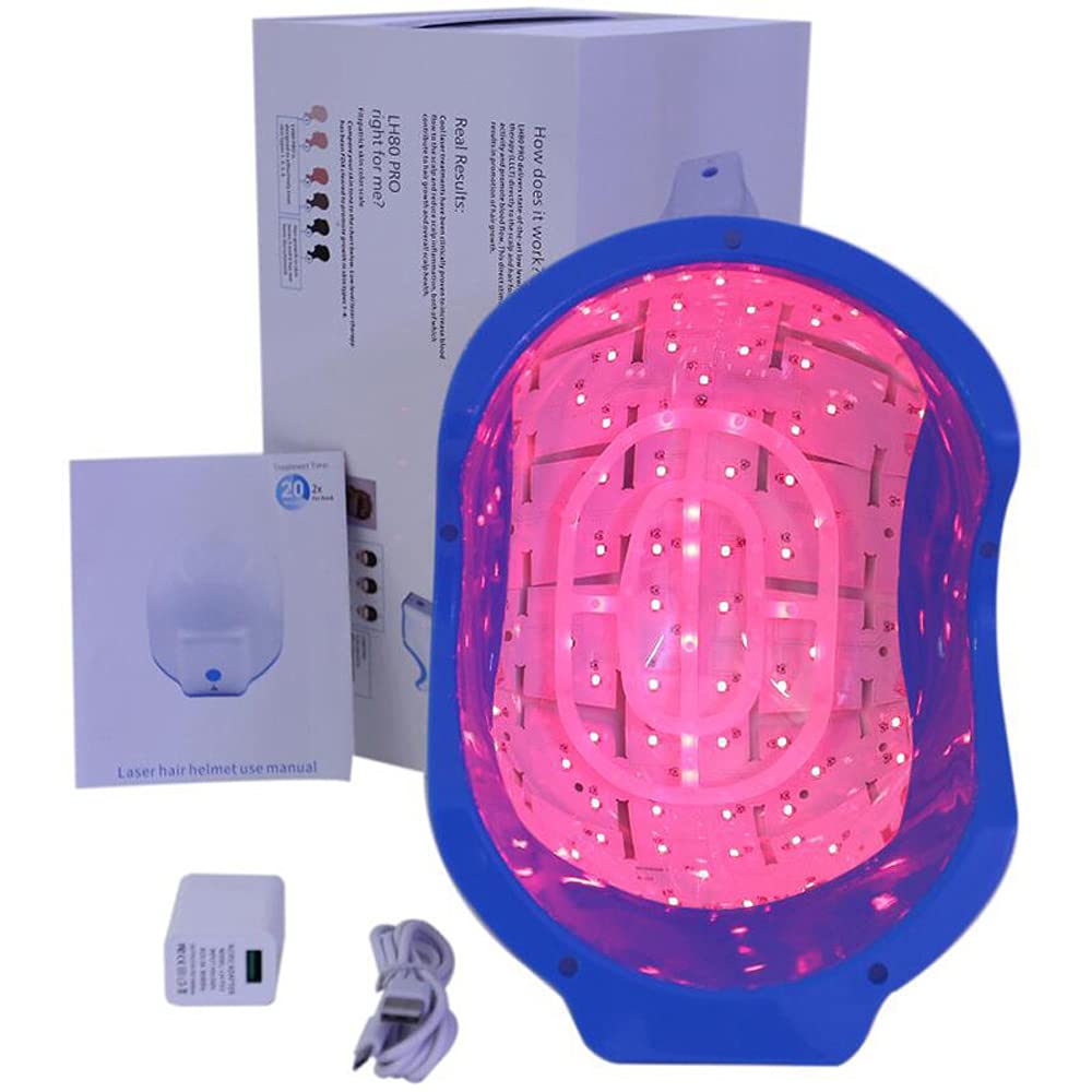 PRO LH272 Casco láser para tratamientos de pérdida de cabello en hombres y mujeres estimulan el crecimiento del cabello, regeneración más densa