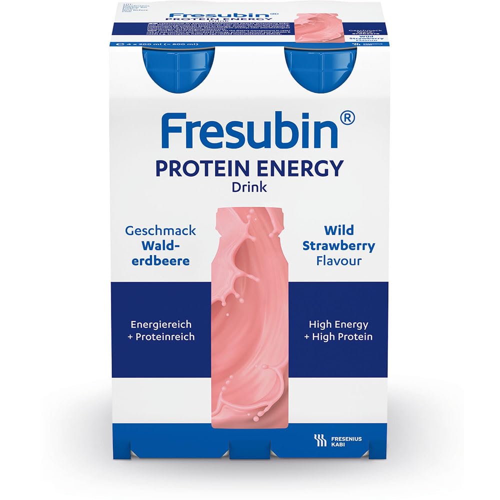 Fresubin Protein Energy Drink Walderdbeere, 4x200 Ml