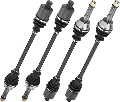 Front Rear Left Right ATV CV Axles shaft Assembly Set for Polaris Ranger 900 Crew/XP 2014-2018, for Ranger XP 1000/Crew XP 1000 2017-2018, Ranger Diesel Crew 2015-2017- Full Set