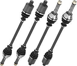 Front Rear Left Right ATV CV Axles shaft Assembly Set for Polaris Range 900 Crew/XP 2014-2018, Ranger XP 1000/Crew XP 1000 2017-2018 - Full Set