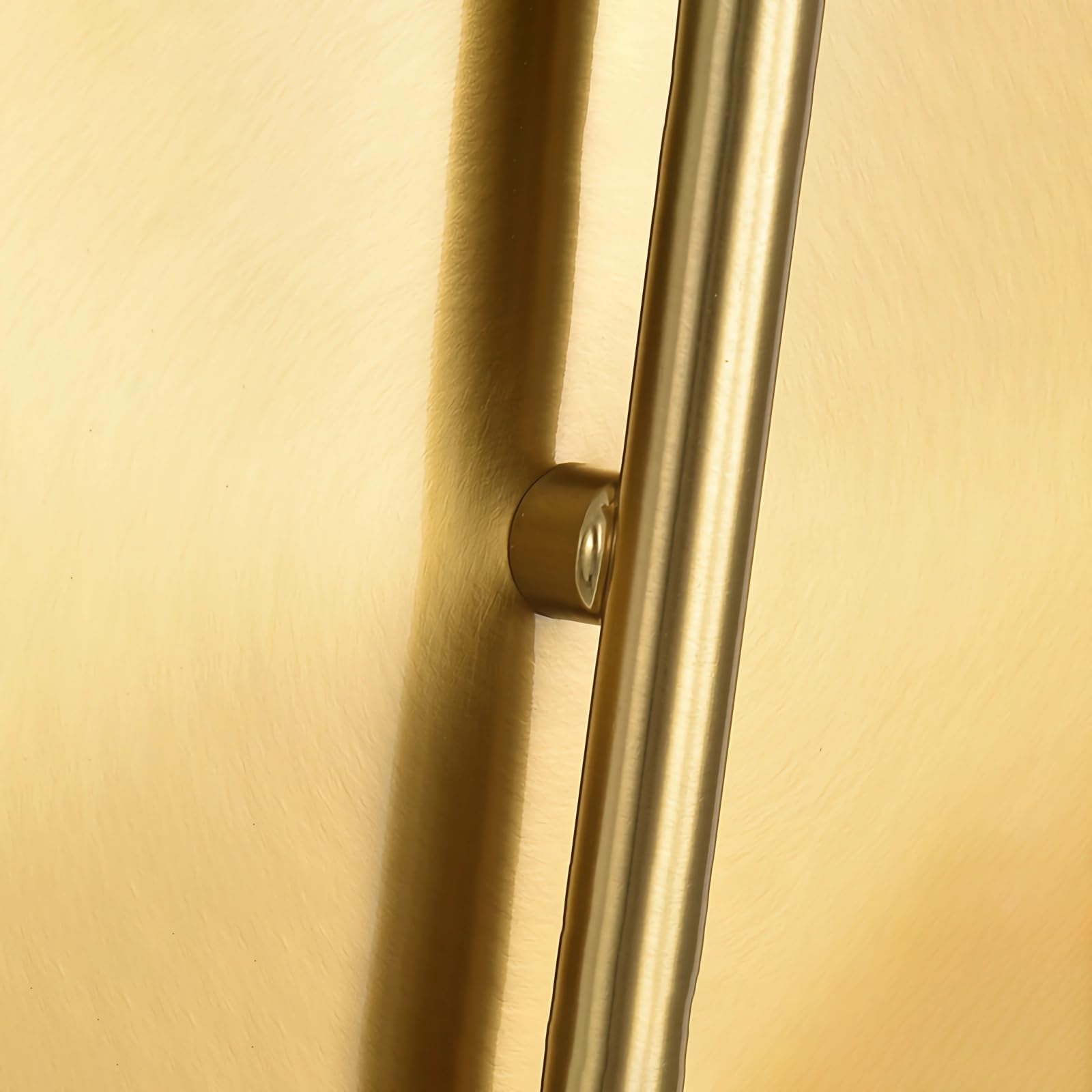 Lampada da Parete Moderna, Applique da Parete con Sfera in Vetro in Stile Mid-Century per Camera da Letto, Soggiorno, Comodino, Sala da Pranzo E Bagno,d'oro,E