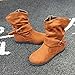 Zapatos De Mujer,RETUROM Botas De Mujer Botines Mujer Invierno OtoñO Negro Plano...