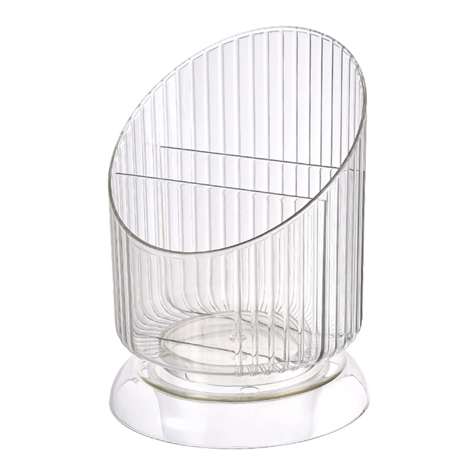 Boîte de rangement maquillage brosse et organisateur de bureau transparent