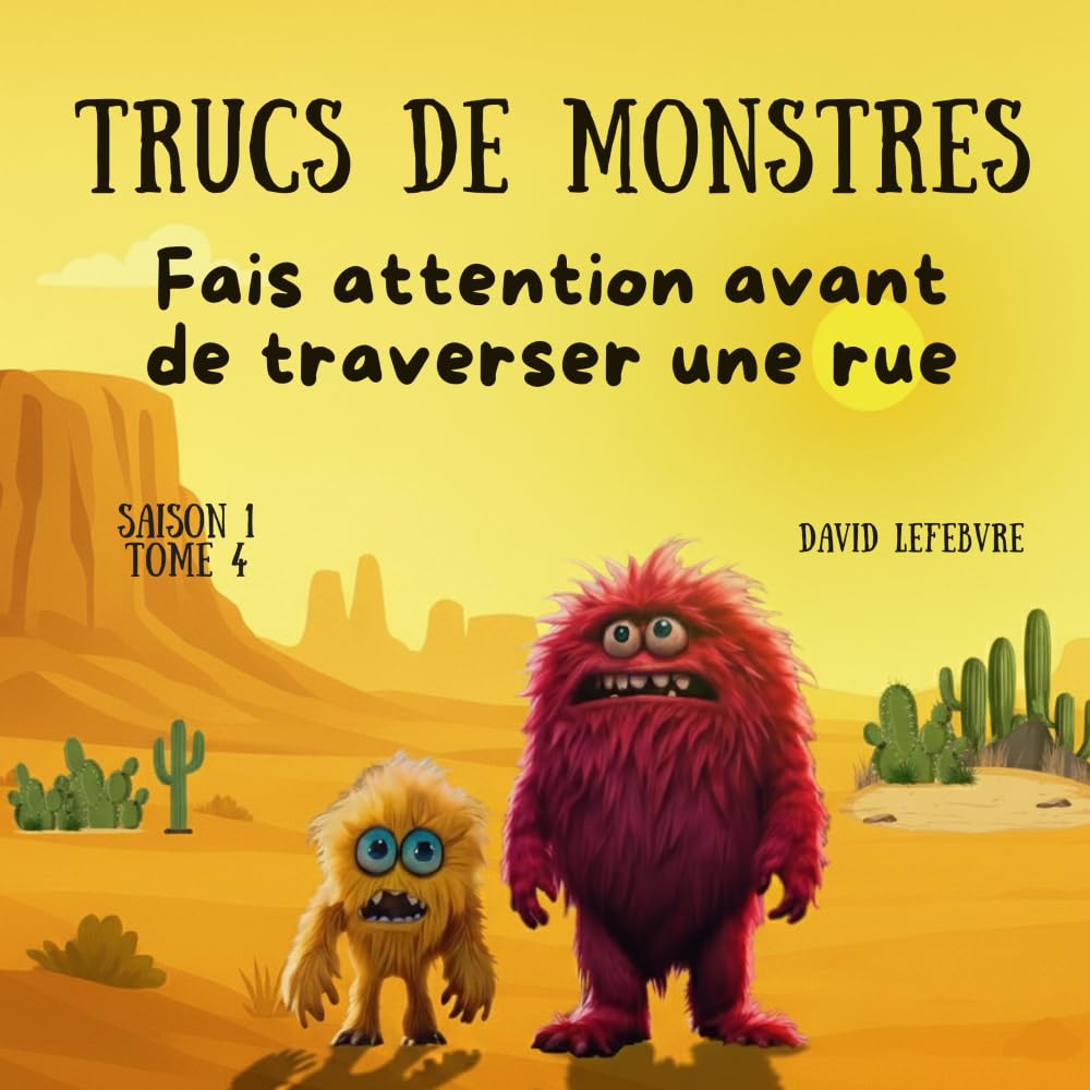 Fais attention avant de traverser une rue: Quand Soleo court après une boule de foin… et oublie complètement la rue ! Édition révisée et améliorée (Trucs de monstres)