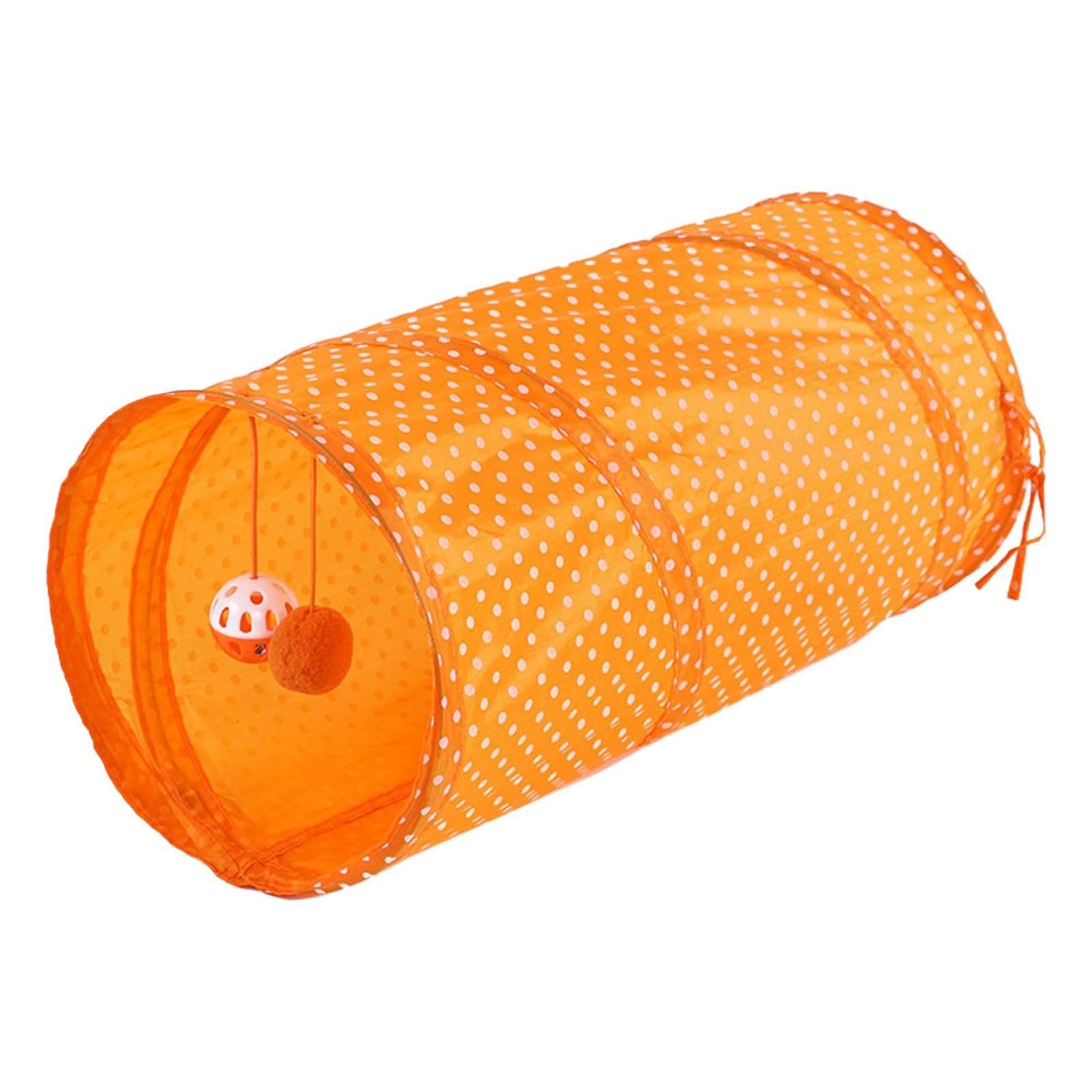 Cat Tunnel,Foldable Pet Cat Tunnel,Rabbit Tunnel Toy,for Indoor Cats, Small Animal Activity Tunnel