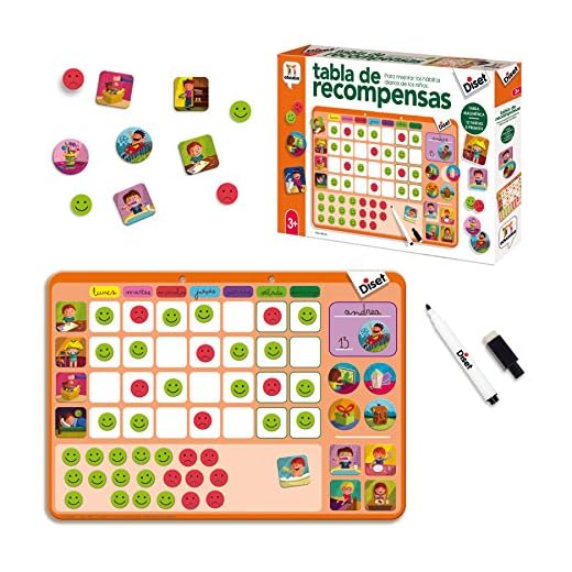 Diset 3 años Juguete educativos Tabla De Recompensas, (68944)