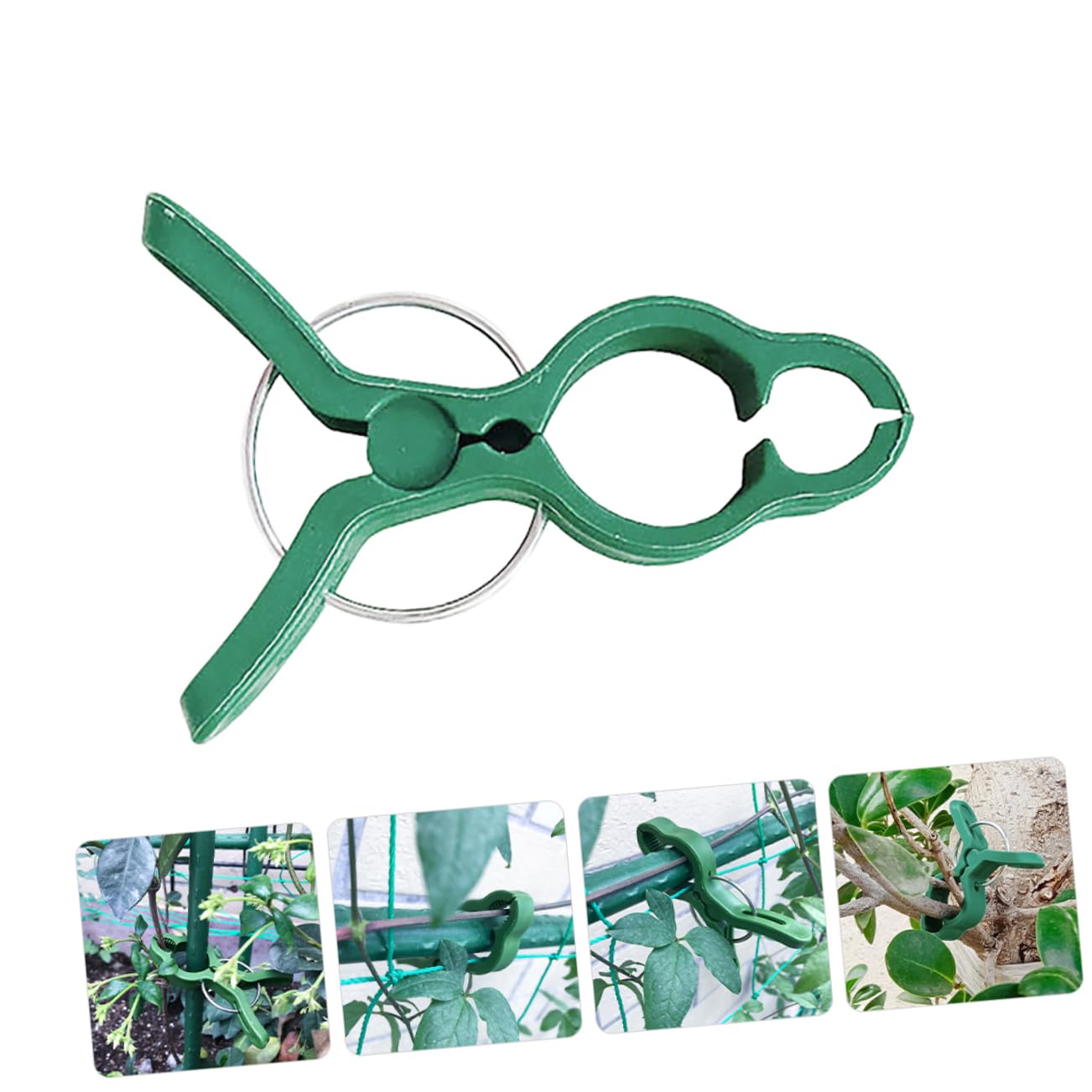 60stücke Pflanzenstützclips Gartenclips Zur Unterstützung Von Tomaten Orchideen Und Anderen Kletterpflanzen Flexible Und Robuste Rankhilfe Für Gesunde Pflanzenentwicklung