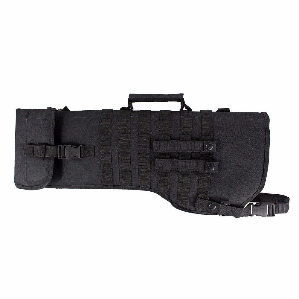 Fondina tattica per fucile da caccia con fondina lunga di protezione per pistola a tracolla zaino