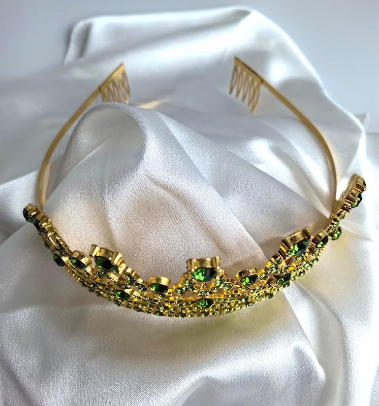 Happy Birthday Sash and Tiara Kit Green Sash and Green Crystal Tiara for Party Supplies image 5