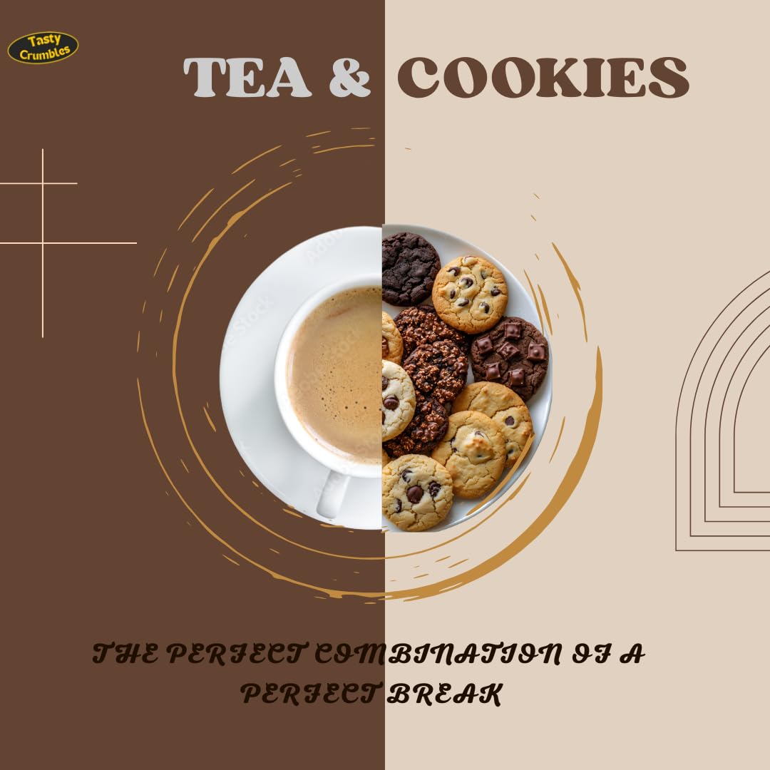 Tasty Crumbles Dryfruit Coconut Cookies- Eggless Cookies, Healthy snack, 200gm, Pack of 1 2