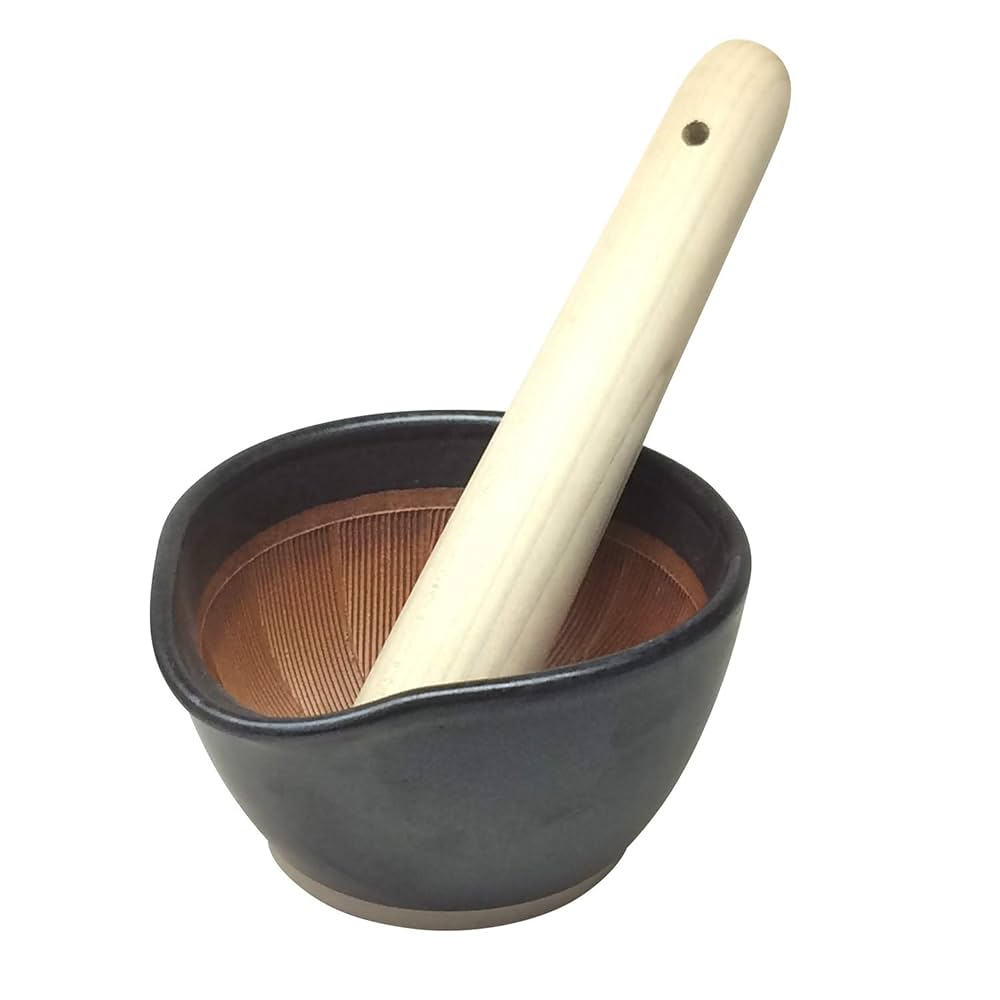 天然石すり鉢&すり棒セット 重量感 ザ 石感がたまらない 存在感