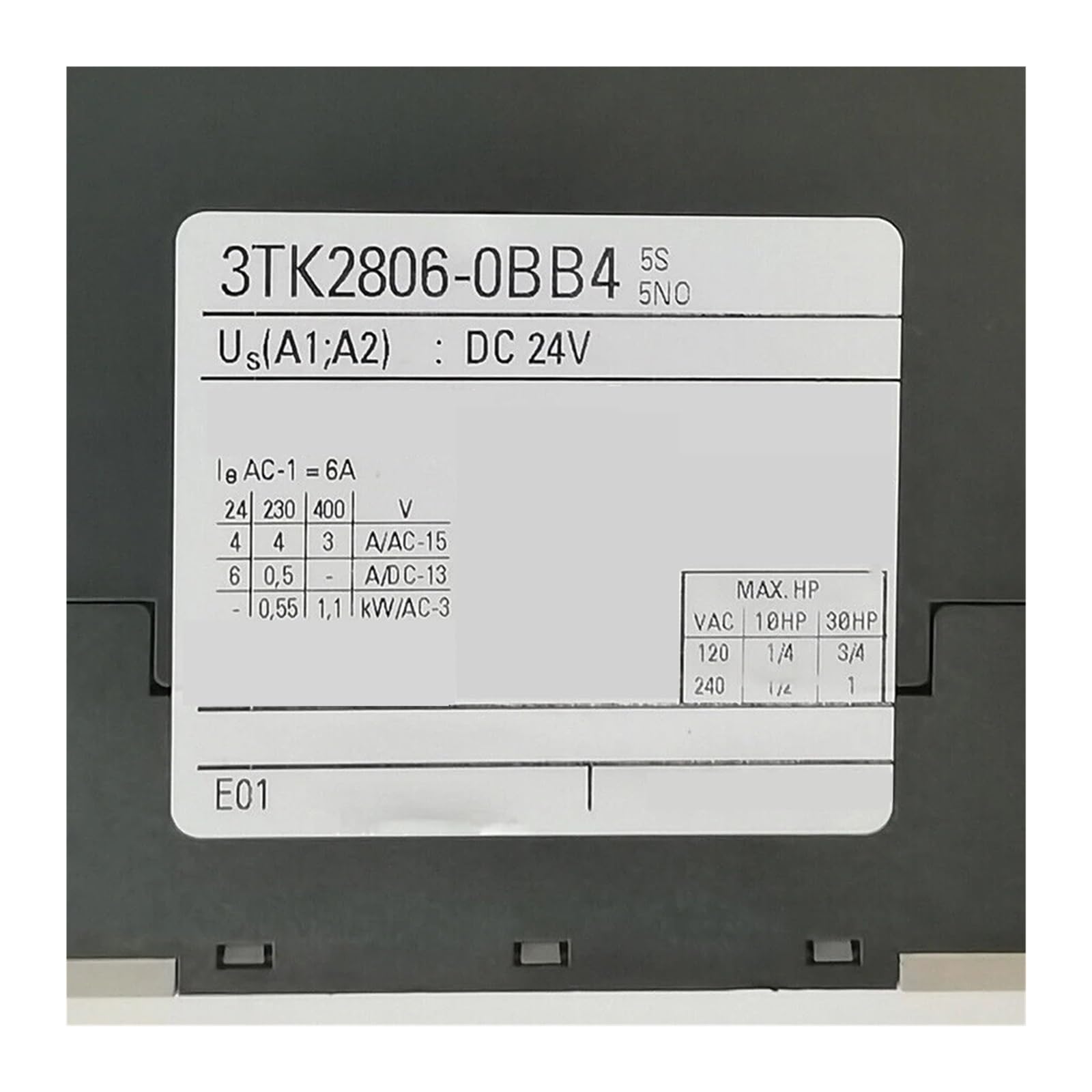 Relais De Sécurité Siemens 3TK2806-0BB4 - Neuf Dans Son Emballage D'origine