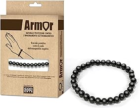 Shungite Armor – Protective Bracelet against Electromagnetic Waves Size L – Circumference 17.8 cm