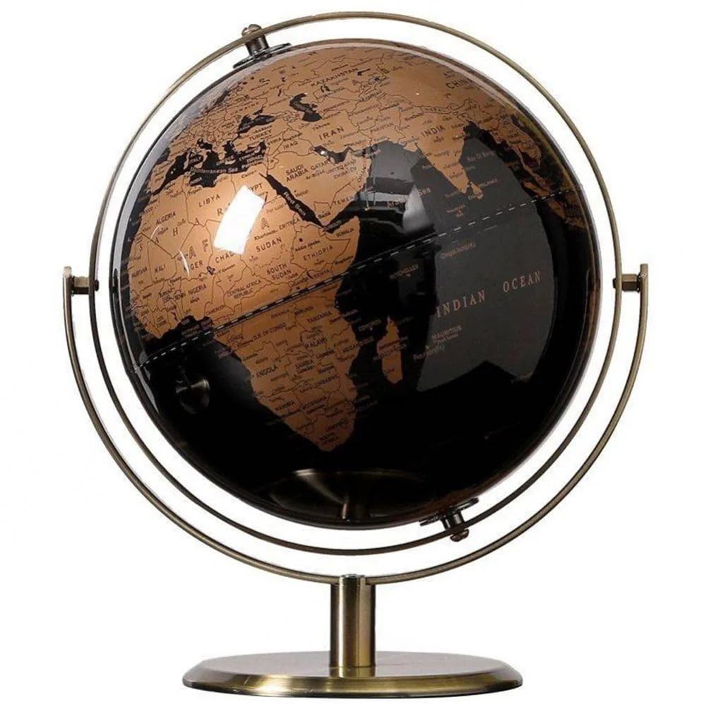 Globe du Monde Moderne Sanfly : Carte Géographique pour Bureau et Maison
