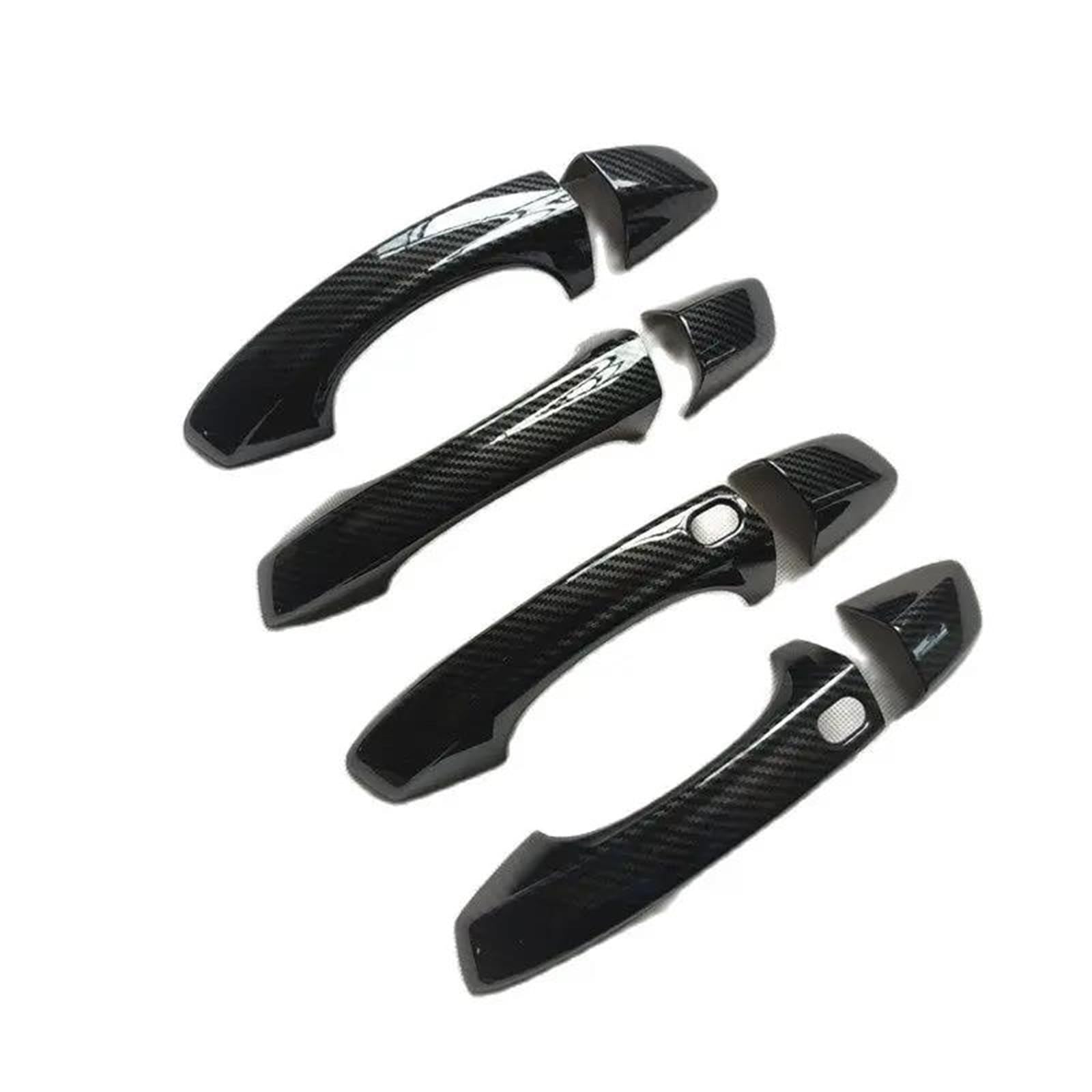 YSDSLS Sleek Door Handle for Vw for Golf 7 for Mk7 R Car Door Handle Cover Trim Plastic Chrome Accessories