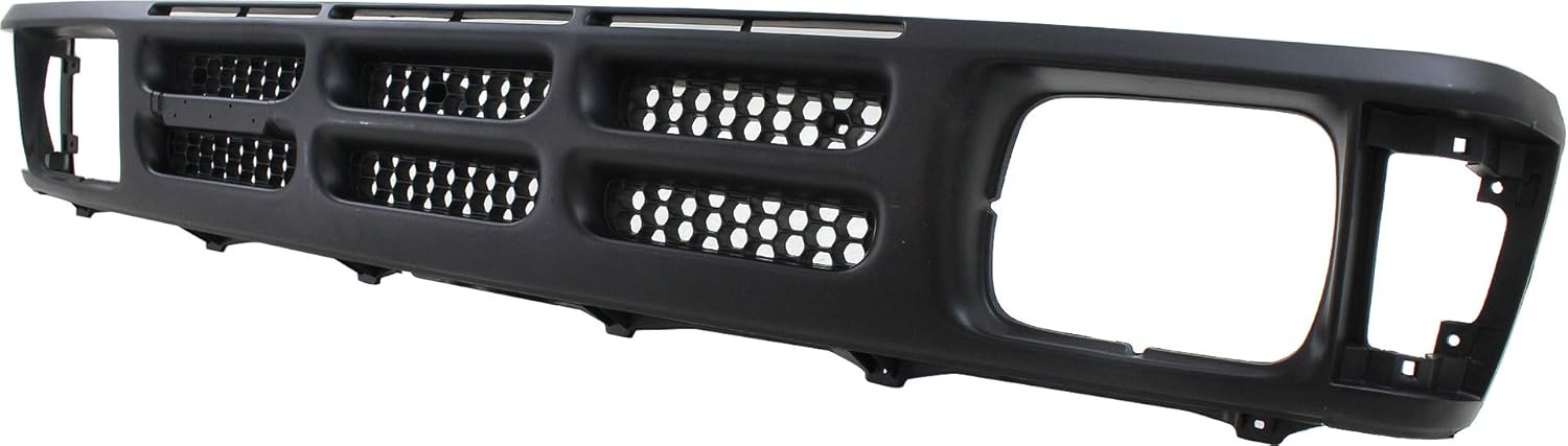 Garage-Pro Grille Assembly Compatible with 1990-1993 Mazda B2600 Painted Black Shell and Insert