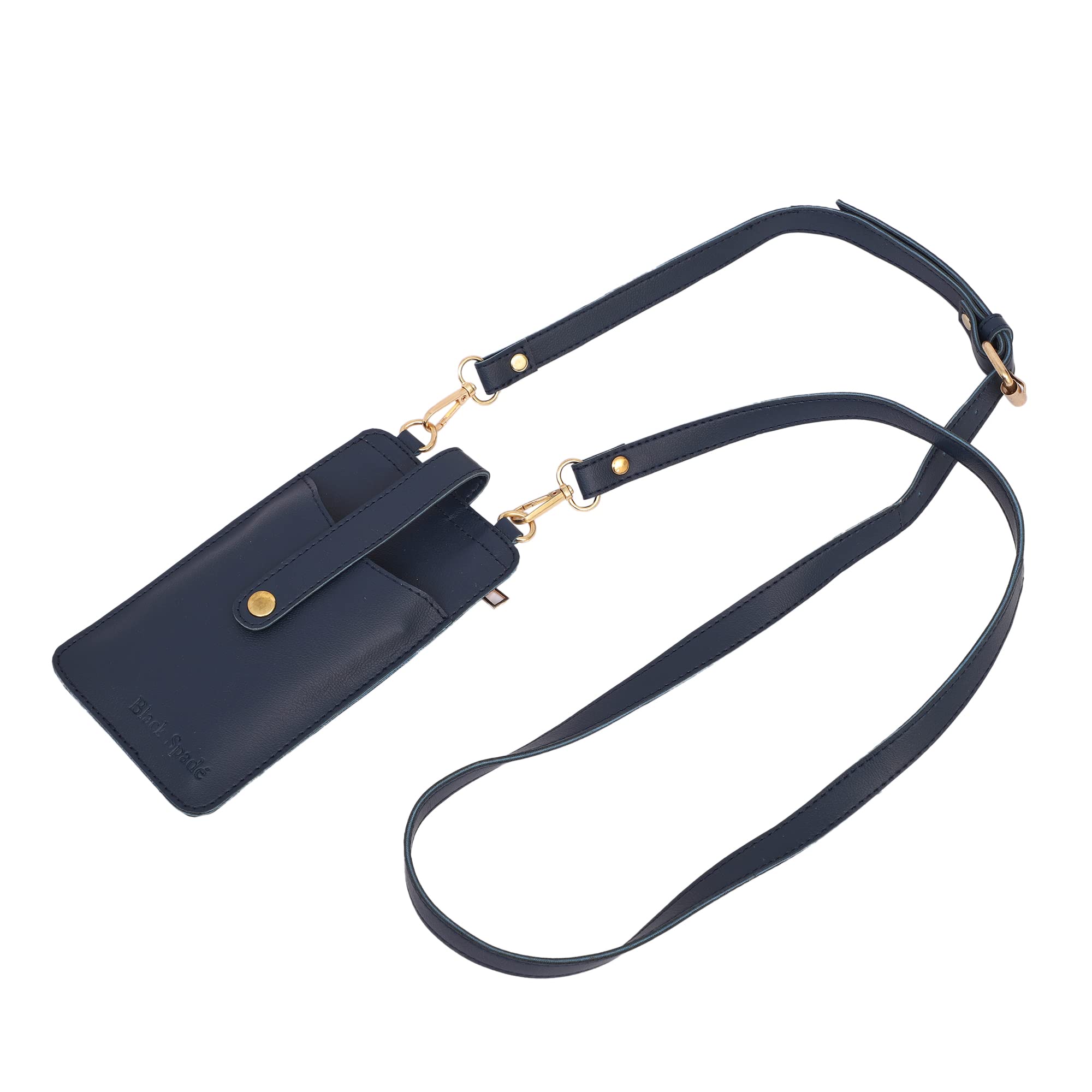 Black Spade Womens Mobile Cell Phone Holder Crossbody Sling Bag (B09MC5P9DG) Amazon Price History, Amazon Price Tracker